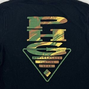 Columbia PHG Shirt Men's Large Black‎ Long Sleeve Performance Hunting Gear